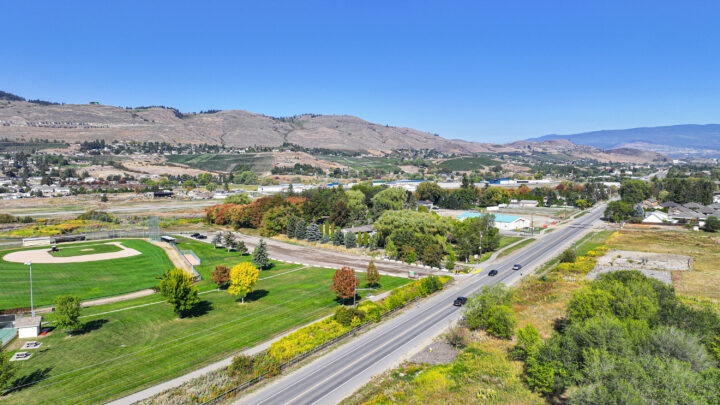 Site of the future 96 unit housing project at 6545 Okanagan Landing Road